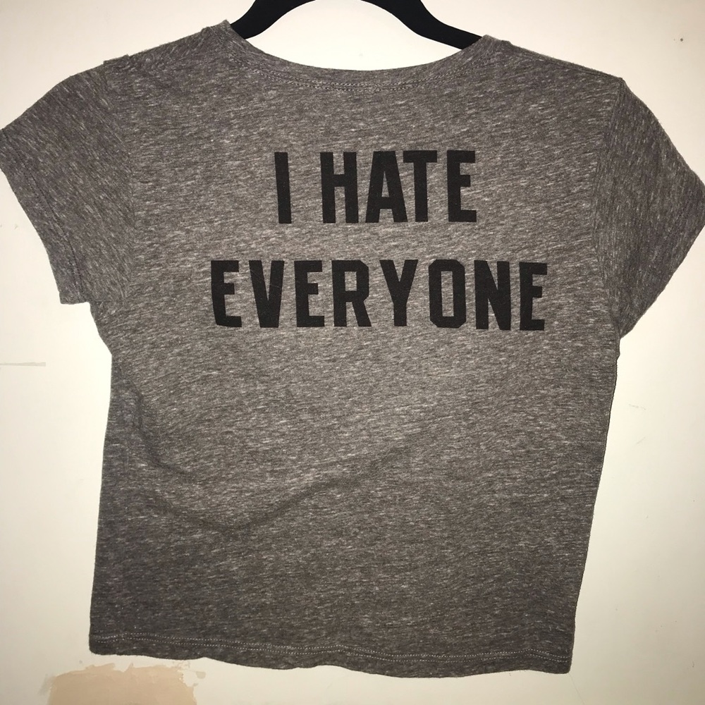i hate everyone tee shirt